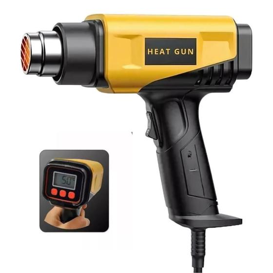 Imagem de Pistola de Calor 110V com Bocais para Encolhimento de Plásticos