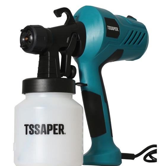Menor preço em Pistola De Pintura Elétrica Pulverizadora de Tinta c/ compressor 450w Bico Metal
