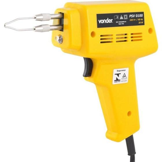 Imagem de Pistola de solda 28 watts 220 volts psv0100 - Vonder