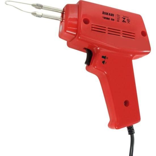 Imagem de Pistola de Solda 55W 220V FIRE 150 Vermelha HIKARI