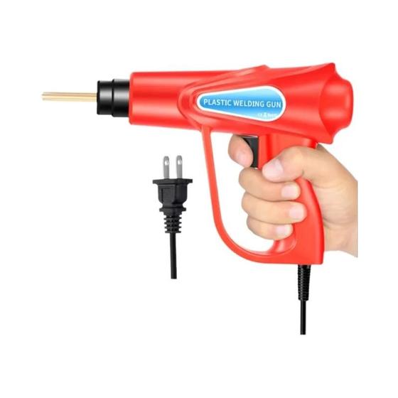 Imagem de Pistola de Solda para Plástico PVC - Grampeador Quente e Ferro de Solda