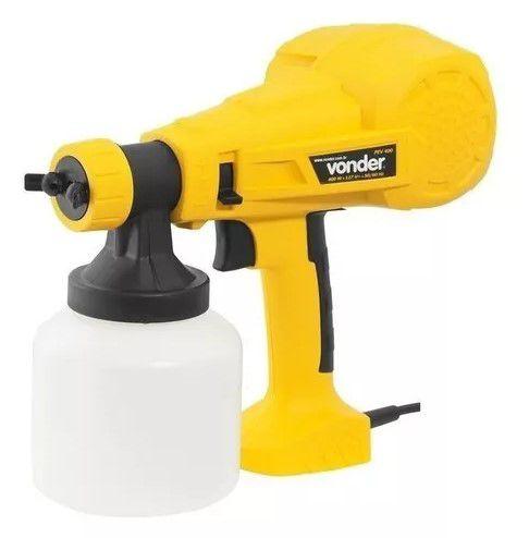 Imagem de Pistola elétrica pintura Vonder PEV 400 - 800mL 127v (6220400127)