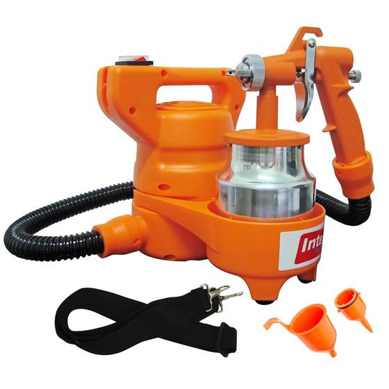 Imagem de Pistola Elétrica Pulverizadora HV600 com pistola de alumínio Intech - 127V