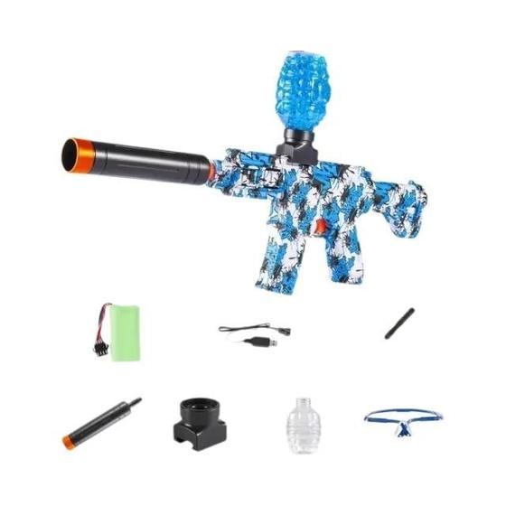 Imagem de Pistola Elétrica Recarregável M416 Blaster - Brinquedo Automático para Equipe e Atividades ao Ar Livre