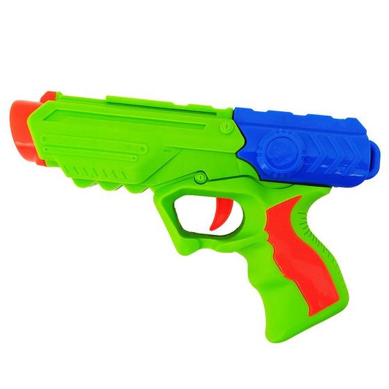 Imagem de Pistola estilo nerf com 3 dardos bolinhas brinquedo infantil