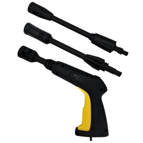 Imagem de Pistola Gatilho Slim com Extensor e Bico Leque Compatível com Lavajato Tekna HLX16002V