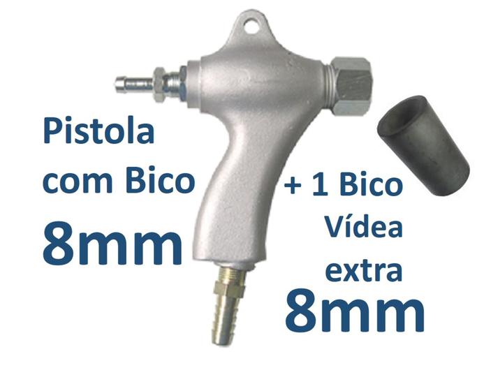 Imagem de Pistola Jateamento Com 1 Bico De Videa 010/1 Extra 8mm