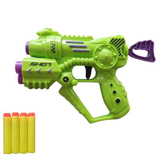 Imagem de Pistola Lança Dardos de Espuma Arminha Brinquedo Infantil