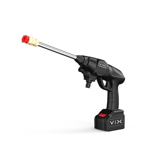 Imagem de Pistola Lavadora Alta Pressão Vix Portátil com 1 Bateria  12V