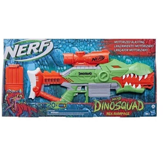 Imagem de Pistola nerf dinosquad rex rampage f0808 hasbro