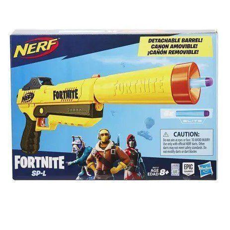 Pistola nerf fortnite sneaky spring e7063 hasbro - Lançadores de Dardos -  Magazine Luiza