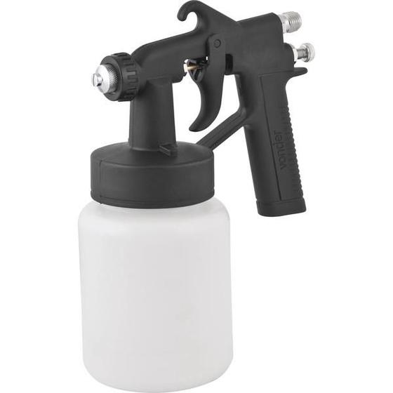 Imagem de Pistola para pintura ar direto 1,2mm 2,3pcm caneca plástica 750ml pdv90 - Vonder