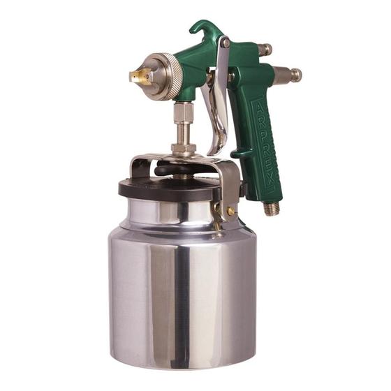 Imagem de Pistola para Pintura de Baixa Produção Tipo Sucção com Caneca 800ml e Bico 1,2mm - Arprex Mod 4