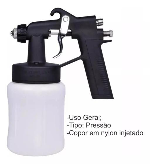 Imagem de Pistola Pintura Ar Direto Caneca De 700ml