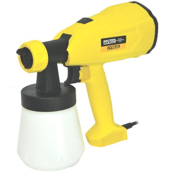 Imagem de Pistola pulverizador p/pintura 350w - 700ml 110v/220v lynus ppl-350