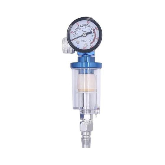 IPOTOOLS Mini HVLP Lakpistool, 2 stuks, 0,5 mm, 0,8 mm, 1,0 mm-mondstuk, H2000, professioneel verfspuitsysteem, spuitpistool met 125 ml plastic beker en roestvrijstalen mondstuk 0,5 mm, 0,8 mm