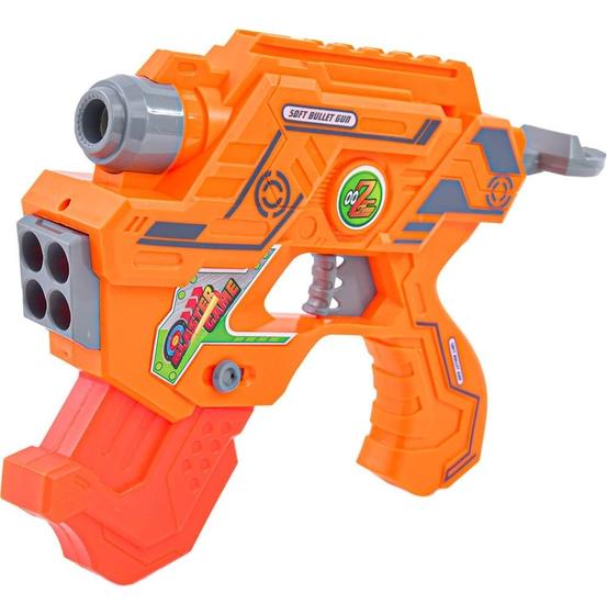 Pistolinha de Brinquedo Infantil Lança Dardo E Água 2 Em 1 Soft Gun ...