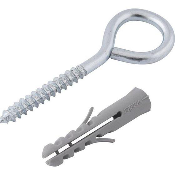 Imagem de Pitão 4,2x60mm zincado com bucha 6mm p-6 com 100 peças - Vonder