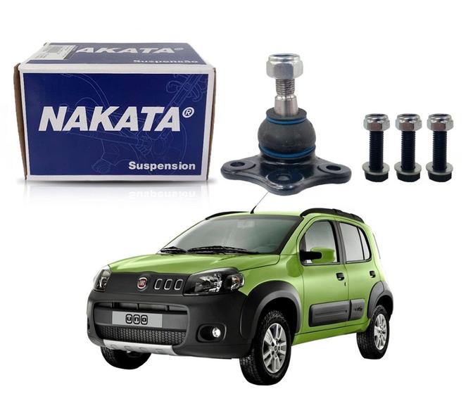 Imagem de Pivo bandeja dianteira nakata fiat uno way 1.0 1.4 2010 a 2016