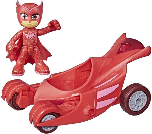 Imagem de Pj Masks Boneco e Veiculo Corujita - Hasbro F2099