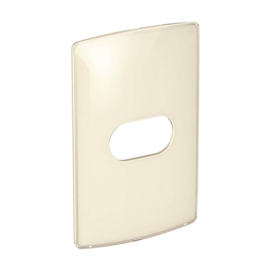 Imagem de Placa 1 Posto Horizontal 4x2 Gloss Nereya 663214 Legrand