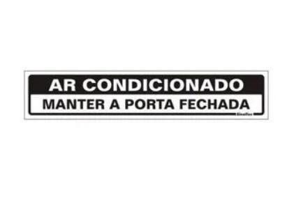 Imagem de PLACA 200AG 5x25 AR CONDICIONADO SINALIZE