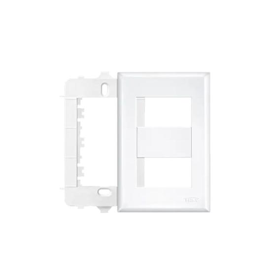 Imagem de PLACA 4" X 2" 2 MÓDULOS DISTANCIADOS COM SUPORTE EVIDENCE - Fame