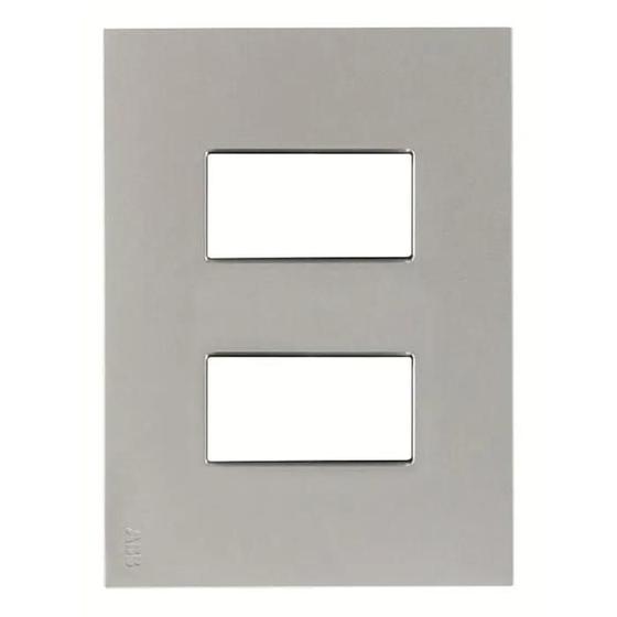 Imagem de Placa 4x2 2 Postos Separados Zenit Abb