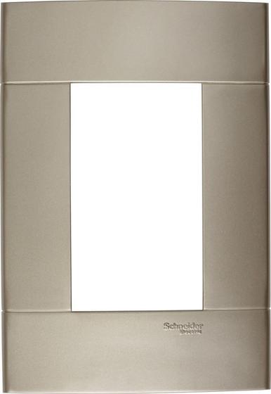 Placa 4X2 3 Módulos Olimpia DEcor SchnEidEr Menor preço em Placa 4X2 3 Módulos Olimpia DEcor SchnEidEr