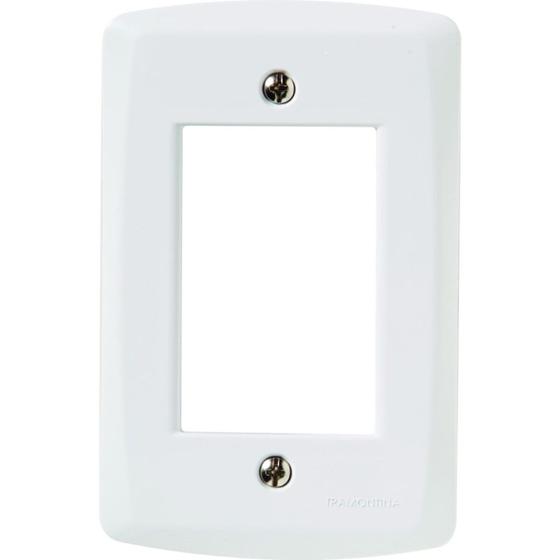 Imagem de Placa 4X2 3P Lux2 Branco Tramontina