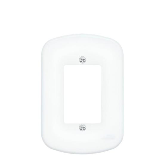 Imagem de Placa 4x2 Blanc 3 Interruptores-Fame