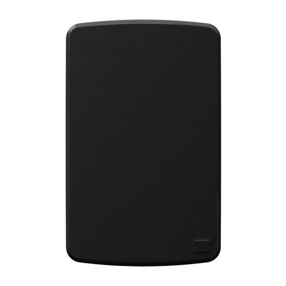 Imagem de Placa 4x2 cega preto compose - weg