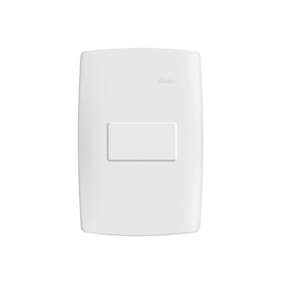Imagem de Placa 4x2 com Suporte Cega S30 Branco - Simon