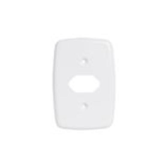 Imagem de Placa 4x2 p/ Tomada 2p+t Pluzie Ideale Bca Ref. 3240