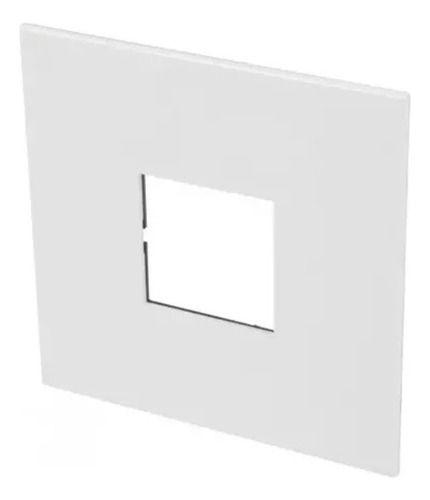 Imagem de Placa 4x4 2 Postos Com Suporte Quadrado Bco 575260b Legrand