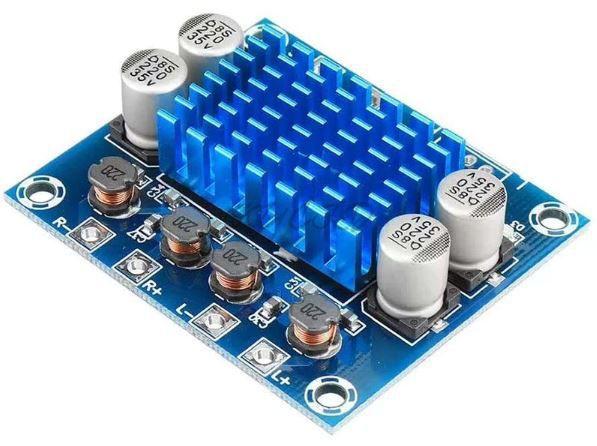 Imagem de Placa amplificador compacto 2.0 60w 2x30 modulo potencia