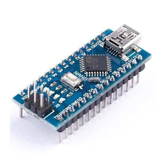 Imagem de Placa Arduino Nano V3 Atmega 328 Pinos ja Soldados Robótica Eletrónica