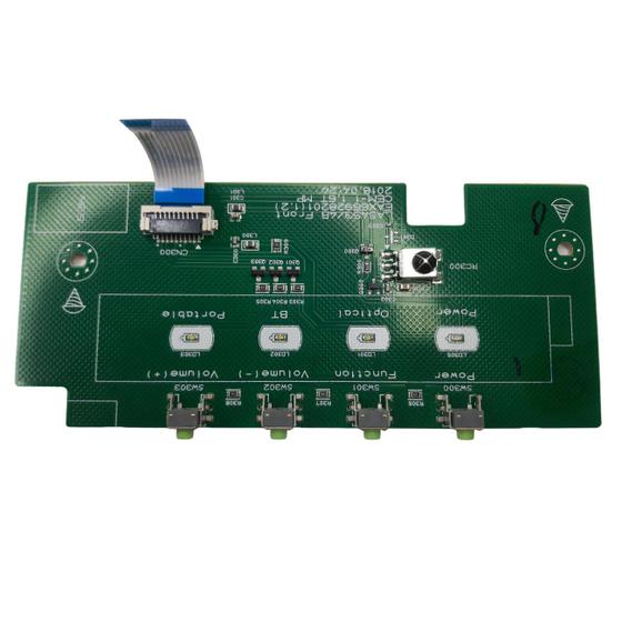 Imagem de Placa Botão Teclado EBR83426001 Soundbar LG SJ3.DEUSLLK