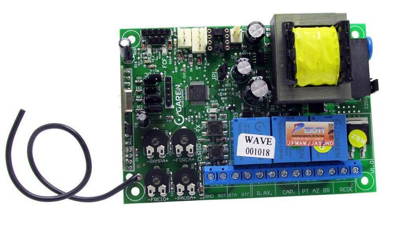 Placa Central de Comando Garen Portão Automático - Original G1 G2 G3 Wave Menor preço em Placa Central de Comando Garen Portão Automático - Original G1 G2 G3 Wave