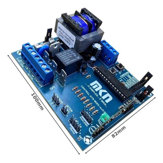 Imagem de Placa Central Gtr-Mixx Com Rampa Para Motores Gatter 3020 (2939)