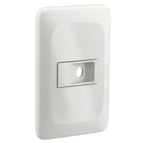Imagem de Placa com Furo Lorenzetti Zuli 4x2 Com Suporte LZP20F Legrand