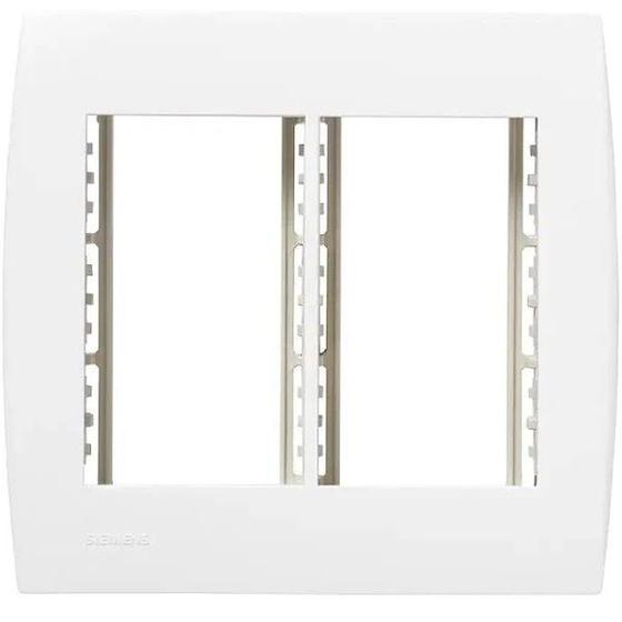 Imagem de Placa Com Suporte 3 Seções + 3 Seções 4 x 4 BRANCA LINHA ILUS SOPRANO 