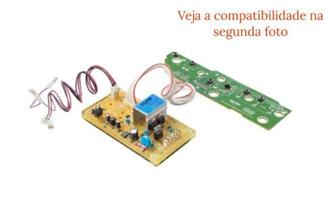 Imagem de Placa compativel lavadora brastemp bwc07 bwc08a  bwc08ab versao 1 2 3 bivolt