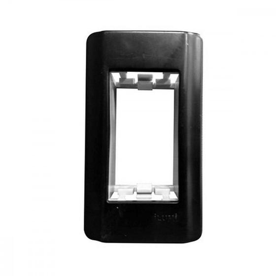 Imagem de Placa Conjunto Modular Ilumi 1 Modulo Preto Para Moveis