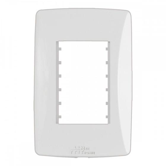 Imagem de Placa Conjunto Modular Mectronic Petra 4X2 - 2 Modulos - 82002