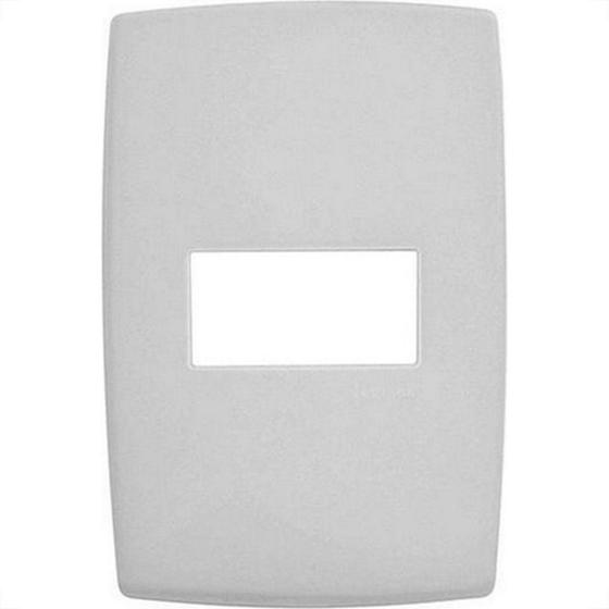 Imagem de Placa Conjunto Modular Pialplus 4X2 - 1 Modulo Horizontal 618505