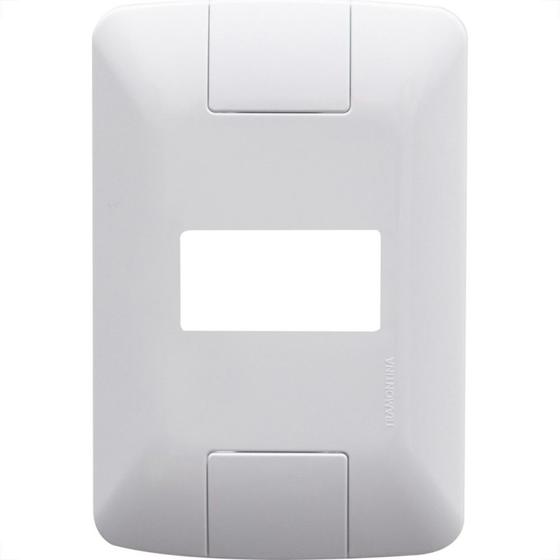 Imagem de Placa Conjunto Modular Tramontina Aria 4X2 - 1 Modulo Horizontal 7203/004