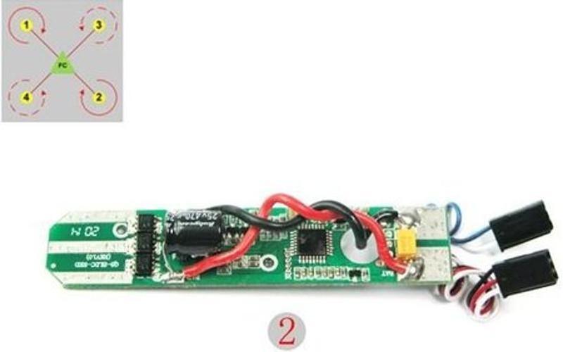 Imagem de Placa Controladora Velocidade Drone Free-X Fx4-012 Esc2