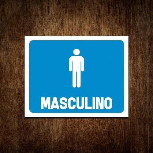 Imagem de Placa De Banheiro - Masculino