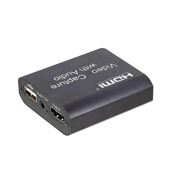 Imagem de Placa De Captura De Vídeo E Áudio Hdmi Usb 4K - Kit Com 5